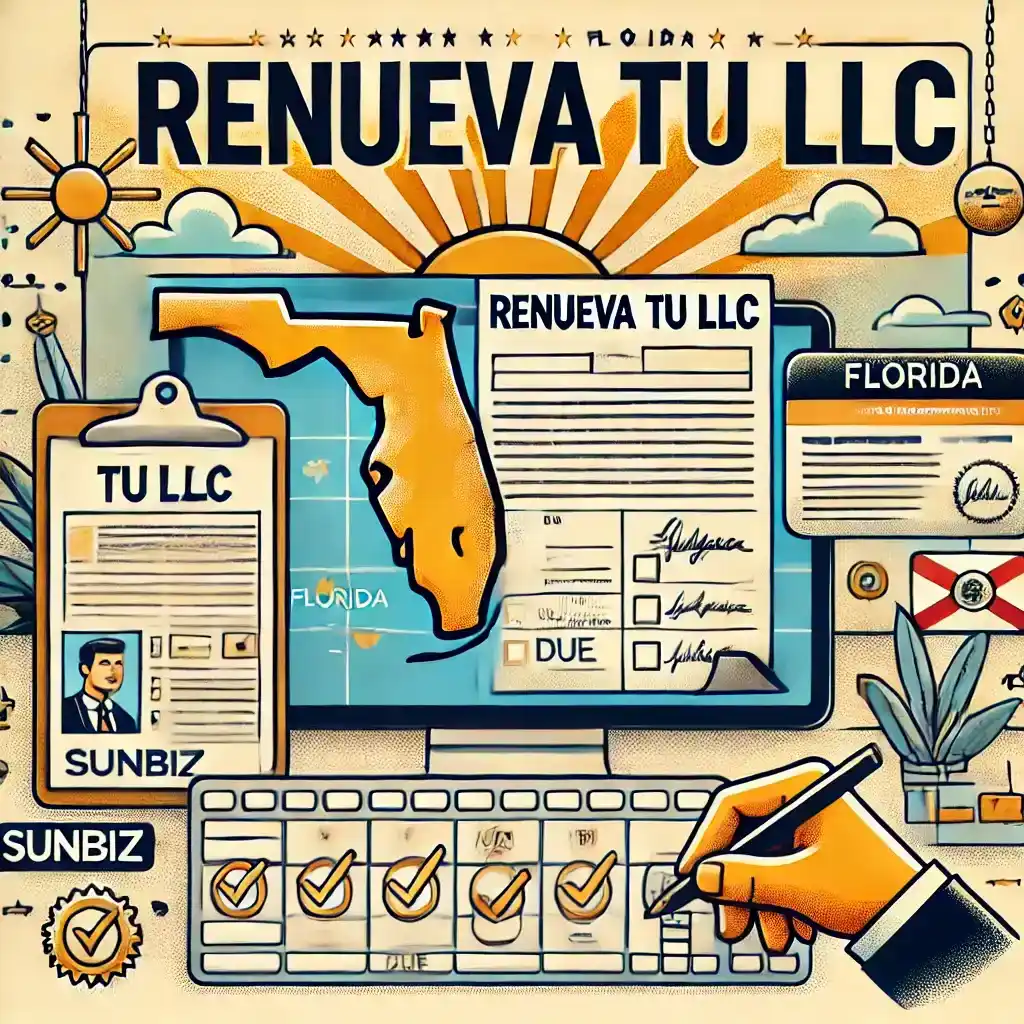 como renovar mi llc en florida