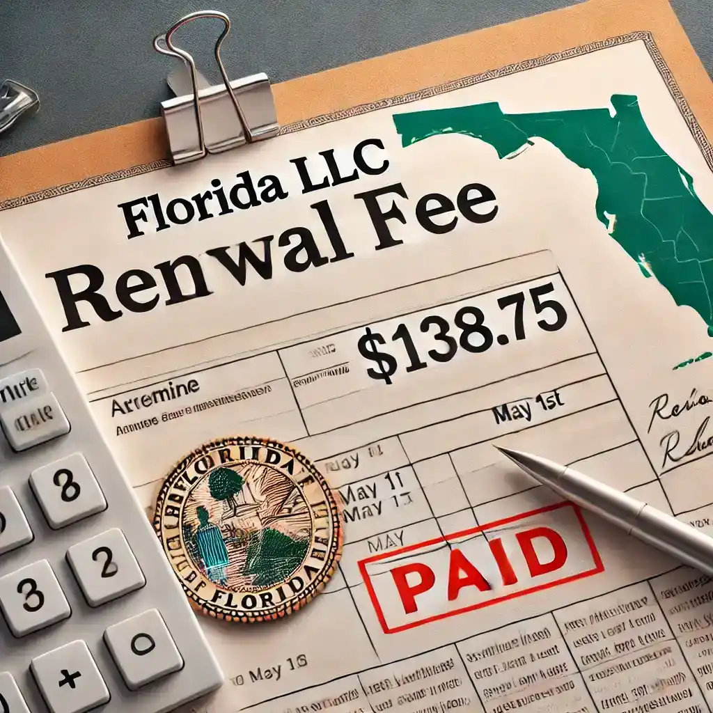 como pagar mi llc en florida